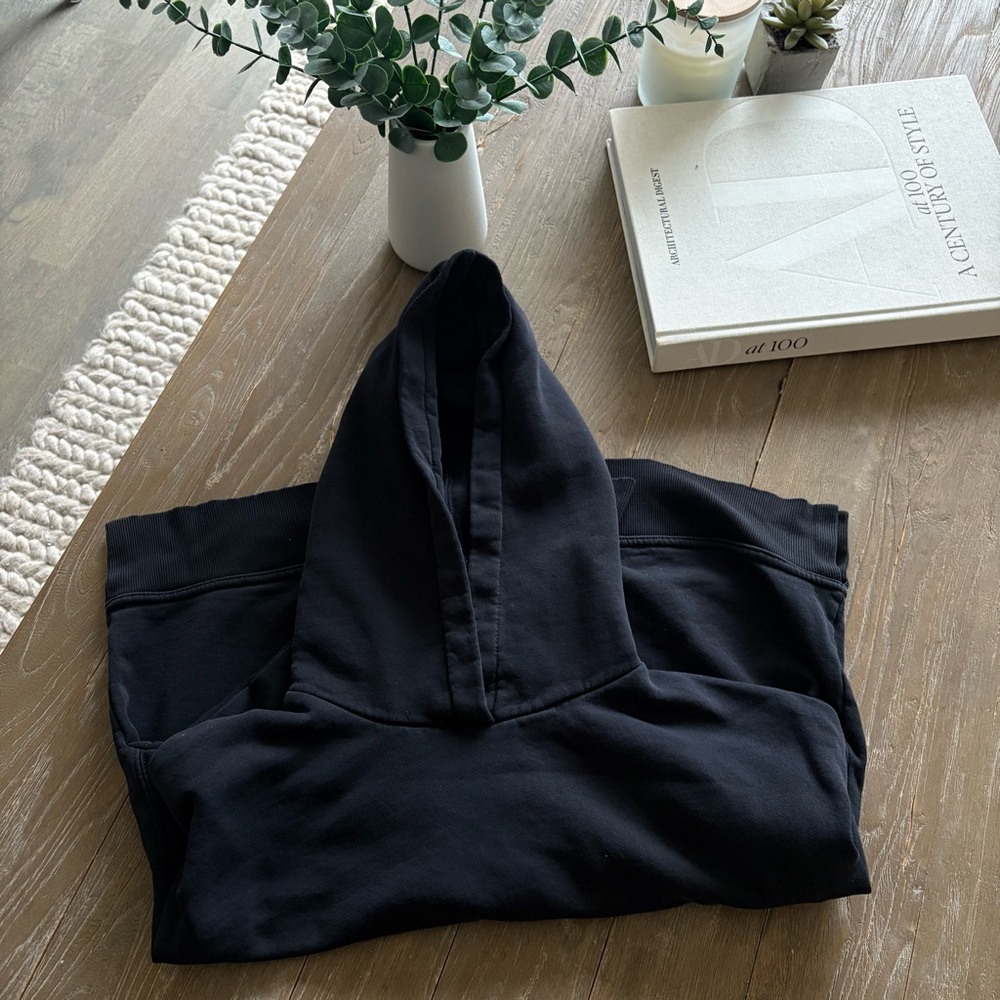 Zara Black Popover Hoodie